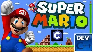 Mario game using c graphics