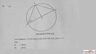 WASSCE 2020  CORE MATHEMATICS PAPER 2
