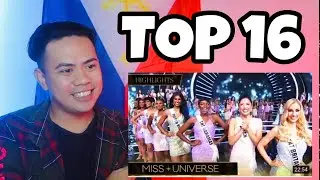 ATEBANG LIVE REACTION | ANNOUNCEMENT OF THE TOP 16 MISS UNIVERSE 2021 FINAL NIGHT 