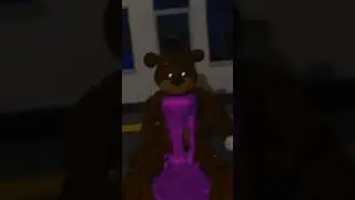 Freddy Fazbear tries the grimace shake