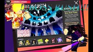 Anime Dimensions Simulator (Roblox) Boss Rush Fast