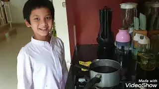 Belajar tentang perubahan wujud benda dengan cara membuat pudding