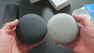 Google Home Mini: Unboxing and Setup (Charcoal & Chalk)