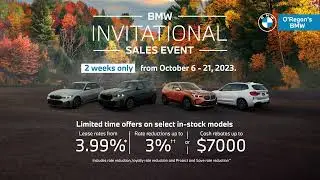 October 2023 BMW Sale
