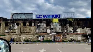 WAR IN UKRAINE KHERSON TOWN SHOPPING MALL ВОЙНА В УКРАИНЕ ХЕРСОН ТРЦ ФАБРИКА