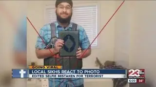 Local Sikhs react to viral 'terrorist' photo
