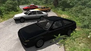 Initial D + BeamNG.drive Toyota AE86 Trueno/Levin
