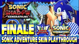 Sonic X Shadow Generations PS5 (1080p60fps) - Sonic Adventure Skin Playthrough FINALE