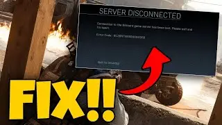 How to fix call of duty warzone server disconnected