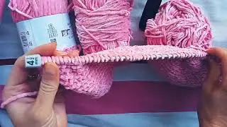 ✓ Плед из пряжи YarnArt Velour Ярн-арт велюр Плед для новорожденных