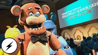 I MET FREDDY FAZBEAR! | Halloween Horror Nights 2023