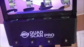 American DJ Quad Scan Pro Review Part One