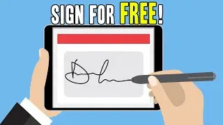 How To SIGN PDF FOR FREE 2021