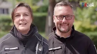 Karine et Christophe, ASVP - Travailler à la Ville de Lyon