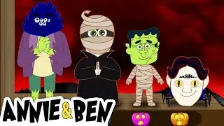 Halloween Funny Puzzle Game for Kids | Correct The WRONG HEADS MONSTERS by Annie and Ben