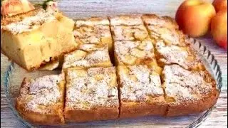 Бесподобный Пирог С Яблоками На Кефире🍎