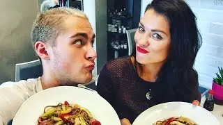 Гречневая лапша с курицей и овощами | правильное питание