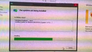 Some updates were not installed. Update for Windows (KB2703761)
