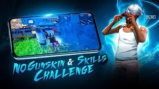 No Gunskin + No Character Skill❌Challenge in SOLO VS SQUAD🪂 Zerox FF