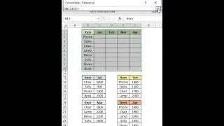 Excel Trick to Consolidate Data in Seconds