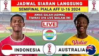 Jadwal Siaran Langsung Semifinal Piala AFF U16 2024 Indonesia vs Australia - AFF U16 2024