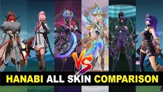 ALL HANABI SKIN EFFECT COMPARISON 2022 | New Collector SKin Riverland Phoenix | Mobile Legends