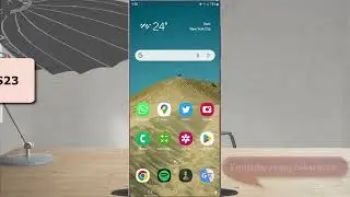 Samsung Galaxy S23 Ultra : How to show landline phone ringing notifications content on lock screen
