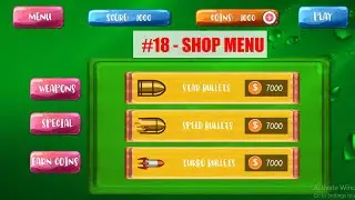 Shop Menu Design In Unity #18 | Complete 2D Platformer in Unity