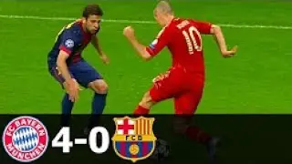 Bayern Munich vs FC Barcelona 4-0 Goals and Highlights with English Commentary (UCL) 2012-13 HD 720p