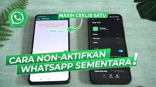BIAR GAK DIGANGGU! Cara Menonaktifkan WhatsApp Untuk Sementara Tanpa Mematikan Handphone
