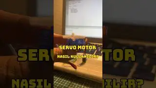Rsp pico ile Servo motor kullanımı #raspberrypipico #micropython #servomotors