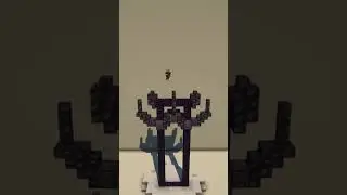 Building a Nether Sword Portal🗡️ | Minecraft #shorts #minecraft