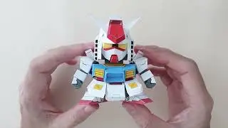 SD 5cm Gundam ver.2.0 Remaster paper model
