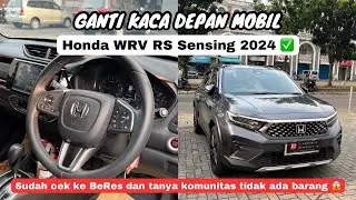 Pertama di Indonesia. Penggantian Kaca Depan Honda WRV RS Sensing 2024 by unoPart ID