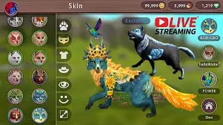 🔴 LIVE | WildCraft: WildPass - Season 4 New Skin Fox & The Wolf: Jungle Danger |