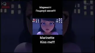 супер кот поцеловал маринетт