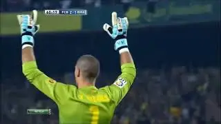 هدف ميسي على كاسياس من ركلة حرة