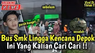 Detik Detik Video Bus Smk Depok !! Bus Smk Lingga Kencana Di Ciater Subang !! Breaking News