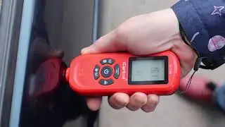 Измерение толщины слоя краски толщиномером iCarTool IC-T150