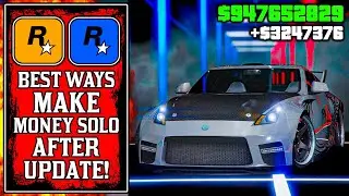 This is INSANE.. The BEST WAYS To Make Money SOLO After UPDATE in GTA Online! (GTA5 Fast Money)