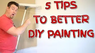 How to Paint a Room - 5 Tips for Better DIY Painting! Fast and Easy!