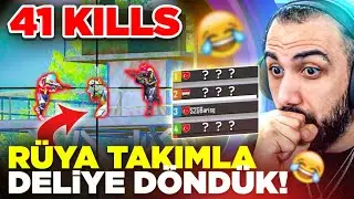 BİZ ESKİYE SİZ DELİYE DÖNÜYORSUNUZ!! 41 KILLS!! (OYUNA HAKAN ALTUN GELDİ😮) | PUBG MOBILE