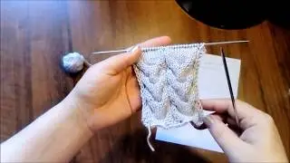 Вязание спицами. Коса из 12-ти петель