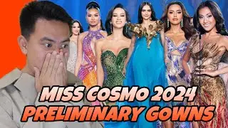 ATEBANG REACTION | MISS COSMO 2024 PRELIMINARY GOWNS