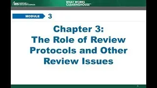 WWC Online Training, Module 3: Equivalence, Part 3