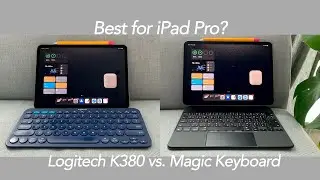 Best keyboard for the iPad? Magic Keyboard vs. Logitech K380