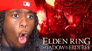 Kai Cenat Reacts to Elden Ring Shadow Of The Erdtree Trailer