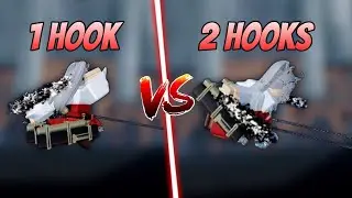 1 Hook Vs 2 Hooks | Attack on Titan Revolution
