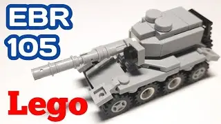 Мини танк EBR 105 из ЛЕГО|||САМОДЕЛКА ИЗ ЛЕГО