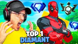 Mes PREMIÈRES GAMES en DIAMANT sur FORTNITE en NO BUILD... Voici le résultat ! ( Road UNREAL #4 )